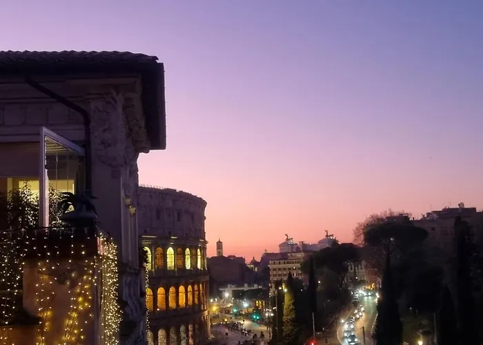 Rental In Rome Colosseo View Luxury